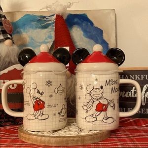 Disney Mickey Mouse Christmas Jars